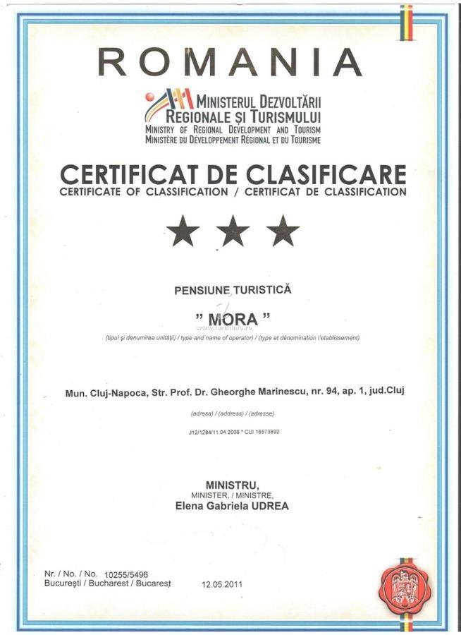 Pension Mora Cluj-Napoca Exteriör bild